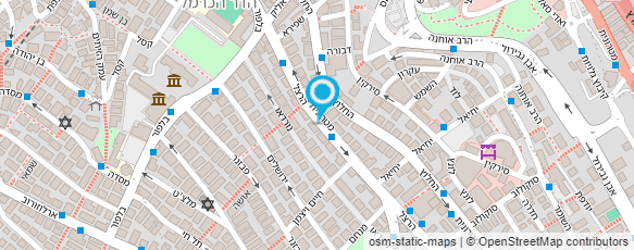 מפת הגעה אל אהרון סוניה