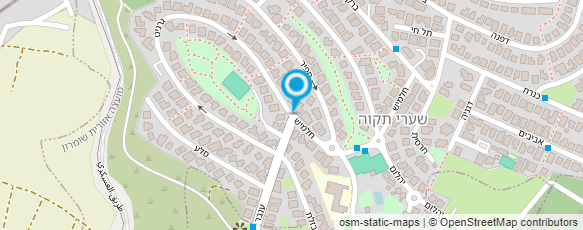 מפת הגעה אל גיא צוק