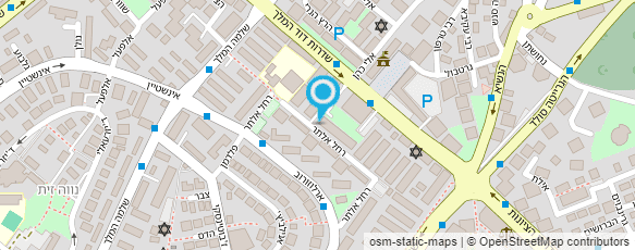 מפת הגעה אל שבח סימה - קורסי אווטר