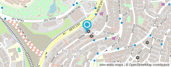 מפת הגעה אל ווילוזנסקי גילי- הנחיית זוגות