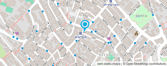 מפת הגעה אל בית מרקחת הדר- הומיאופתיה