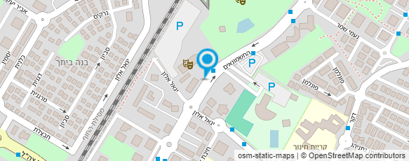 מפת הגעה אל לונה חי-פארק קרית מוצקין