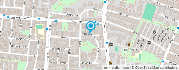 מפת הגעה אל אהרון שאול