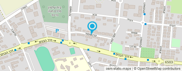 מפת הגעה אל אחינעם מצר-גור - פסיכולוגית  קלינית