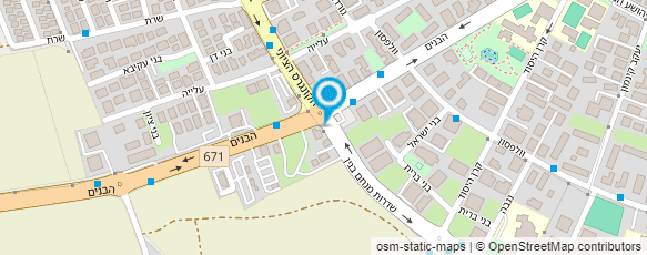 מפת הגעה אל מוסך כל אוטו מפת הגעה אל מוסך כל אוטו