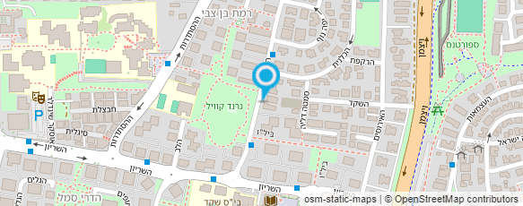 מפת הגעה אל גן הגוזלים