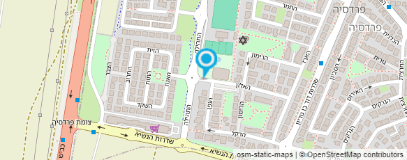 מפת הגעה אל הספא של גאיה