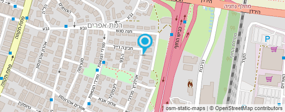 מפת הגעה אל ש.מ.ר זיקוקין