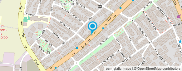 מפת הגעה אל גונן עבודות עפר