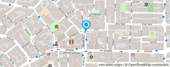 מפת הגעה אל חומוס אסף