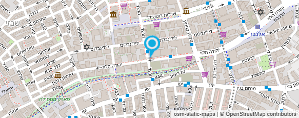 מפת הגעה אל עו"ד ינקוביץ עופר