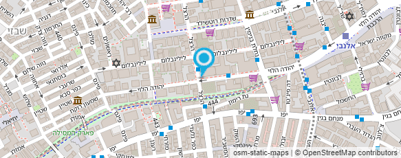 מפת הגעה אל עו"ד טלי סלטון-ישועה