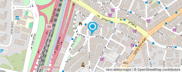 מפת הגעה אל טרנסצ'יפ ישראל מרכז מחקר בע"מ