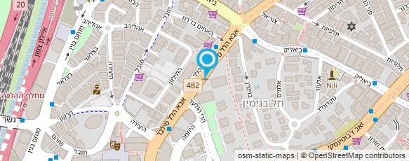 מפת הגעה אל גורן עמוס