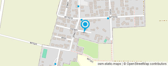 מפת הגעה אל גנון רינה