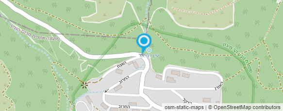 מפת הגעה אל בקתות גבי בקצה היער