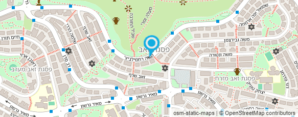 מפת הגעה אל ארמונות שלמה