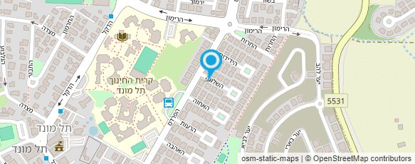 מפת הגעה אל כותבת בחרוזים לאירועים - בושמת