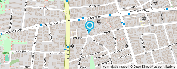 מפת הגעה אל אלינסון יעקב