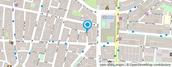 מפת הגעה אל ד"ר בני מור