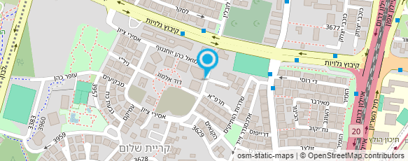 מפת הגעה אל חיים סבג- תיור ישראלי