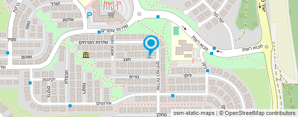 מפת הגעה אל סיסי זיו - עיצוב ואדריכלות