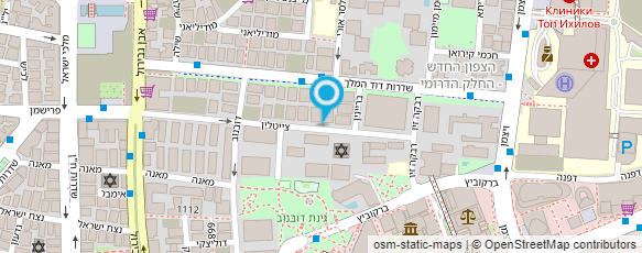 מפת הגעה אל ד"ר פרנקנטל שי