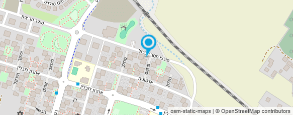 מפת הגעה אל האוטמים - זיפות גגות