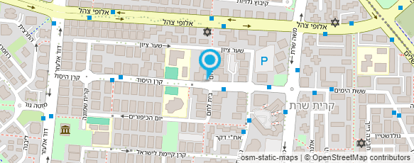 מפת הגעה אל שיפוצי בנימין