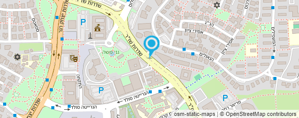 מפת הגעה אל תומר סופר מעצב שיער