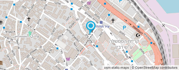 מפת הגעה אל הרוש יהודה