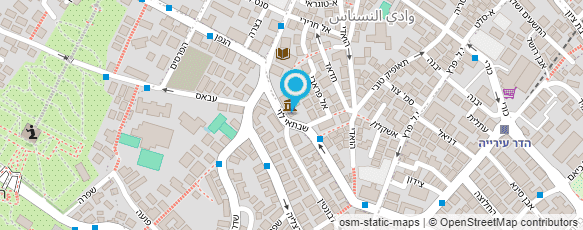 מפת הגעה אל לשכת המהנדסים האדריכלים והאקדמאים במקצועות הטכנולוגים בישראל