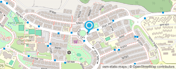 מפת הגעה אל אורנה - יועצת ומדריכה רוחנית