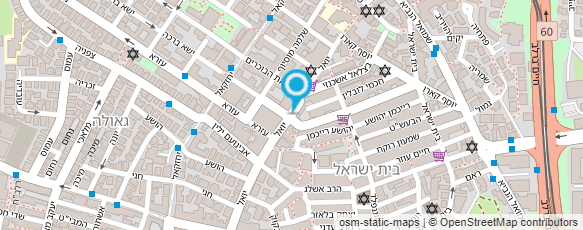 מפת הגעה אל אופנת גבריאל