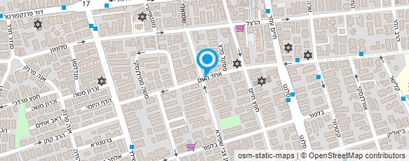 מפת הגעה אל ד"ר סגל מוניקה