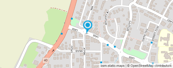 מפת הגעה אל אשר עדינה