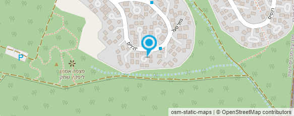 מפת הגעה אל בראשית - בית היופי סוזי