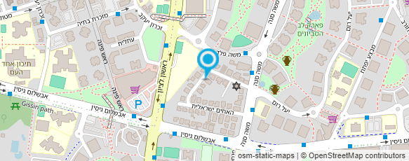 מפת הגעה אל גן עופרים