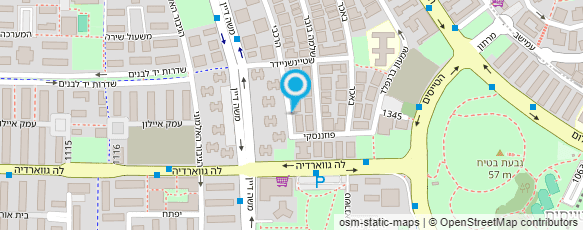 מפת הגעה אל דקל י.ד. פרוייקטים בע"מ