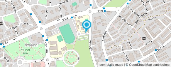 מפת הגעה אל מכללת נועם - ביה"ס לתחבורה