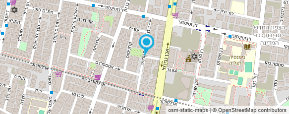 מפת הגעה אל ד"ר קנטי אמיל