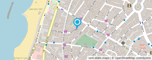 מפת הגעה אל טל מאור - מהנדס תוכנה