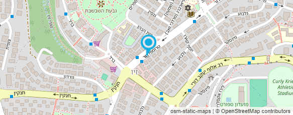 מפת הגעה אל גרינברג - תיקון תריסים