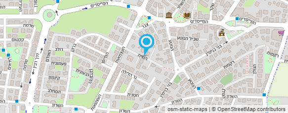 מפת הגעה אל א.ב. רחף חב' קבלנית לעבודות בגבהים