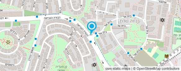 מפת הגעה אל מרפאת קארין