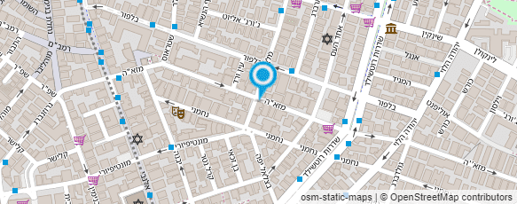 מפת הגעה אל מעצבת פנים - מסלם אירית