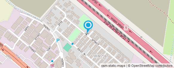 מפת הגעה אל טיסני חולון