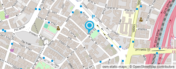 מפת הגעה אל צור גיבוי בפרסום בע"מ