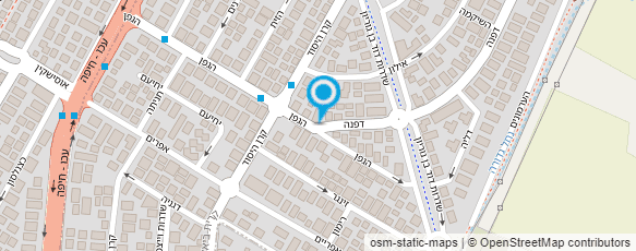 מפת הגעה אל המרכז למתמטיקה-איילת שרון