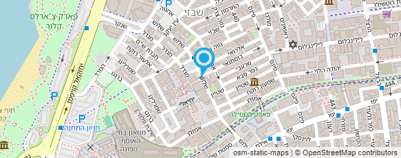 מפת הגעה אל בית ספר צרפתי - מארק שגאל